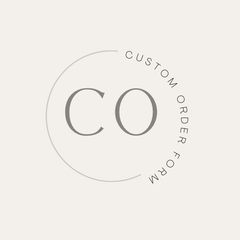 CUSTOM ORDER FORM - CUSTOMIZE YOUR LOOK FROM SCRATCH