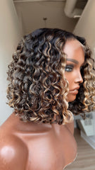 THE SHORT SASSY BURMESE CURLY BOB - READY TO SHIP (PROCESSING TIME) 2-3 BUSINESS DAYS