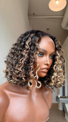 THE SHORT SASSY BURMESE CURLY BOB - READY TO SHIP (PROCESSING TIME) 2-3 BUSINESS DAYS